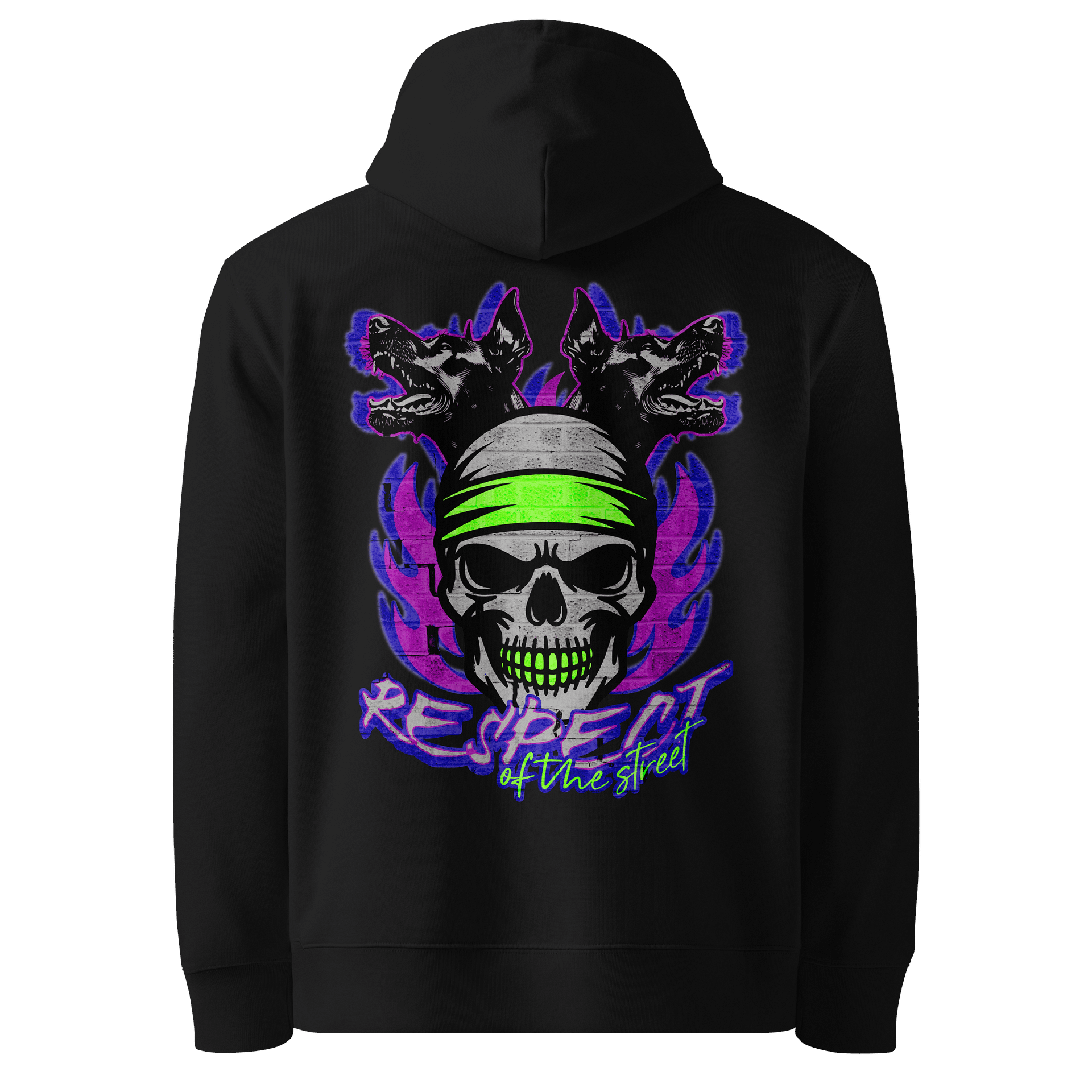 "RESPECT of the Street" Hoodie: Unbreakable Code. Unfiltered Power. 💀🔥 product image (2)