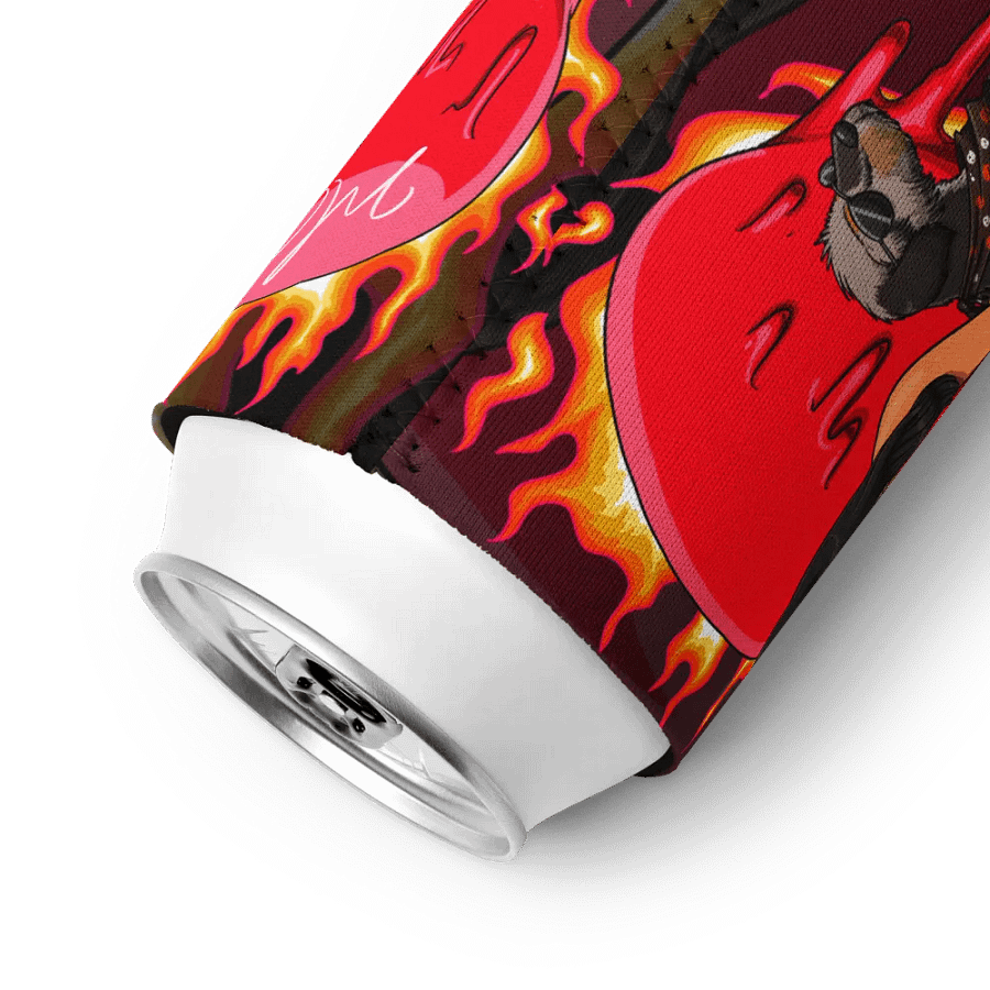 Heart on Fire Koozie product image (11)