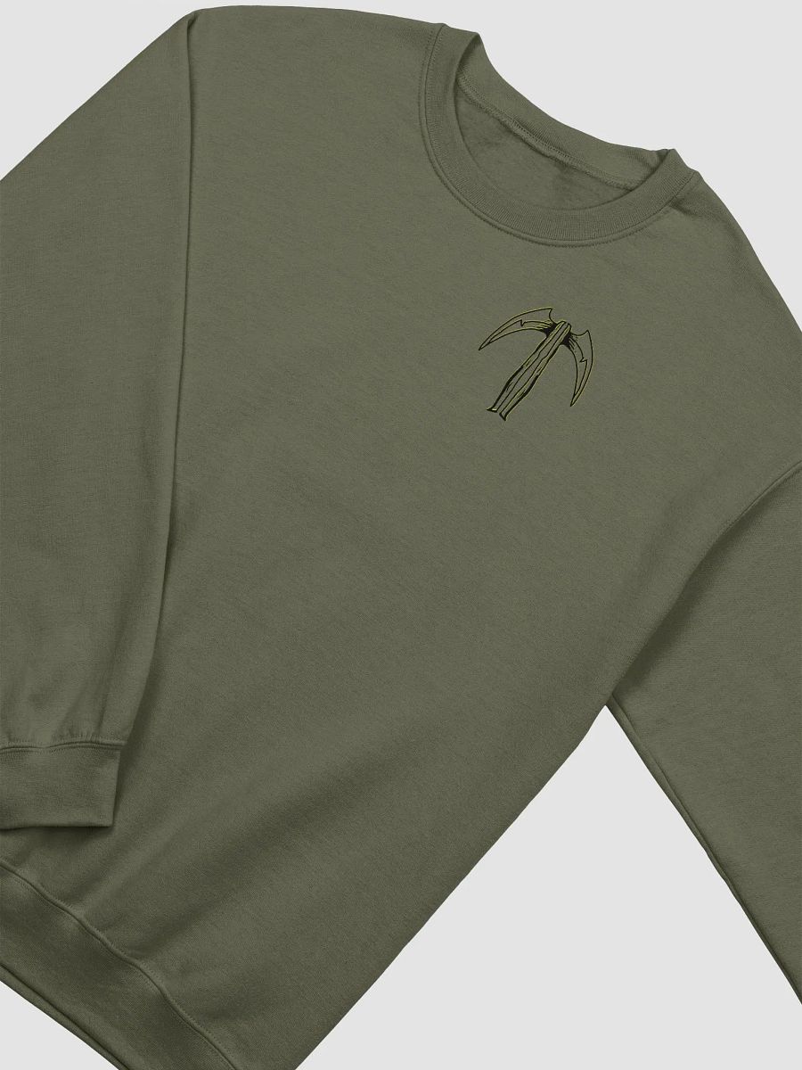 Meeple Death Plague Doctor Sweatshirt for Board Gamers - Back Print - Play or Die product image (5)