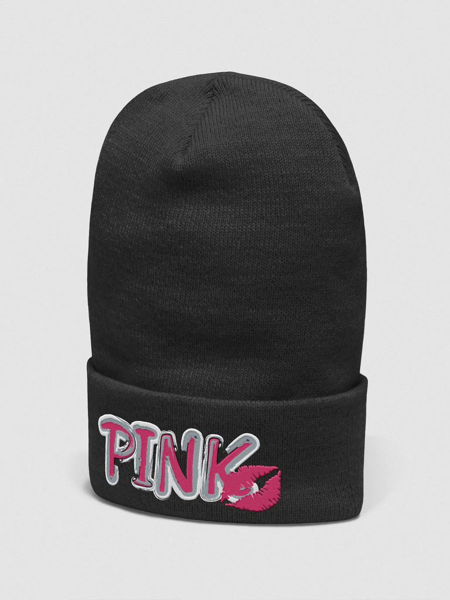 Pucker Up Pink | Cuffed Beanie product image (3)