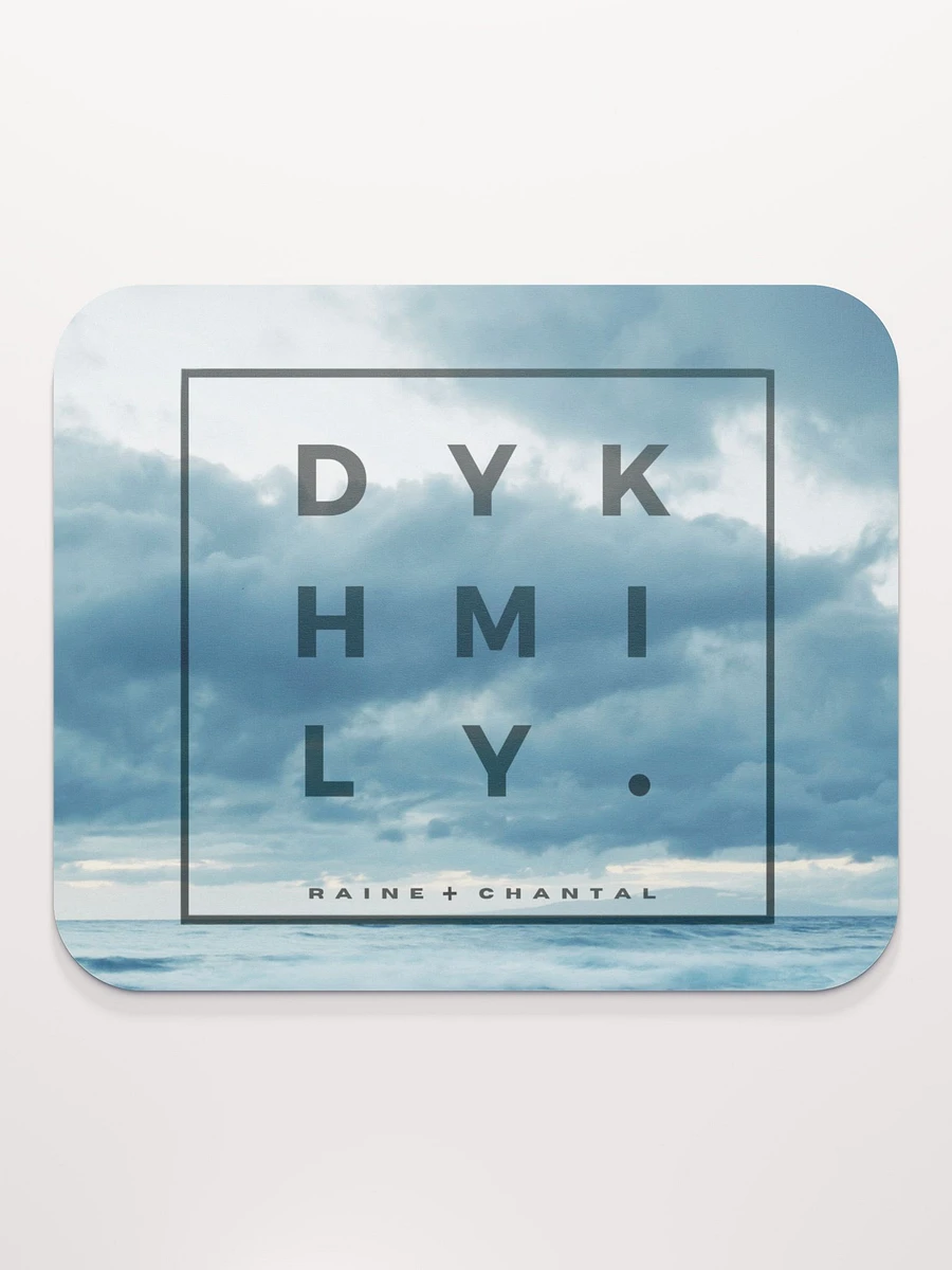 DYKHMILY Square Blue Mouse Pad product image (2)
