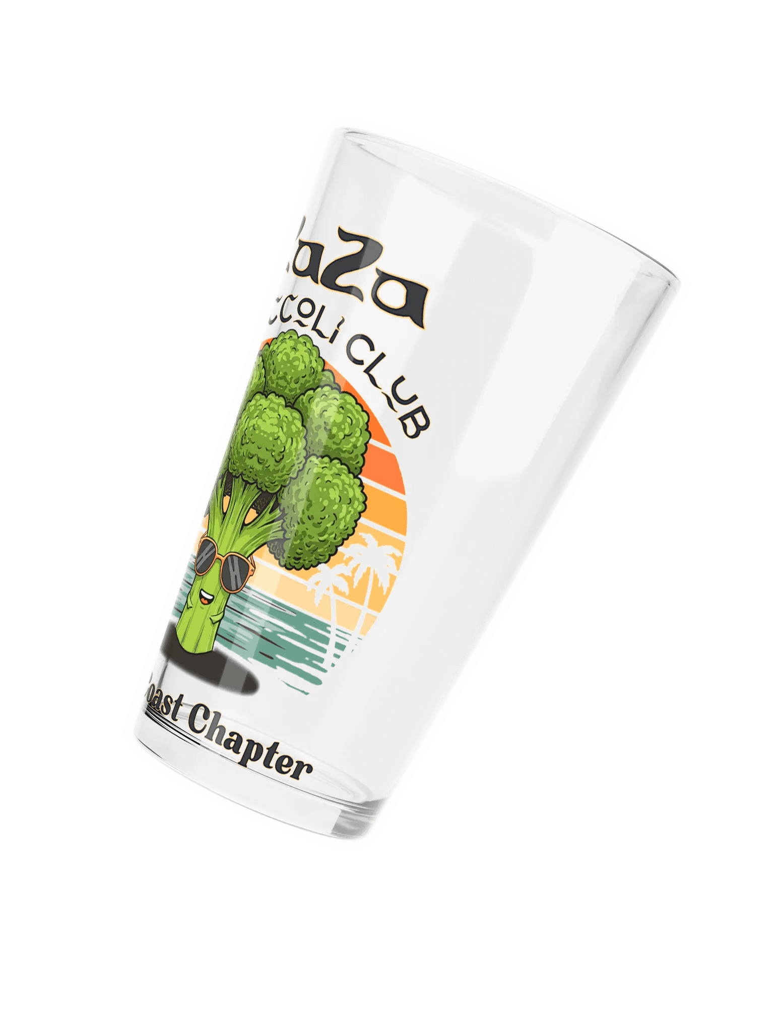 ZaZa Club West Coast Pint Glass product image (3)