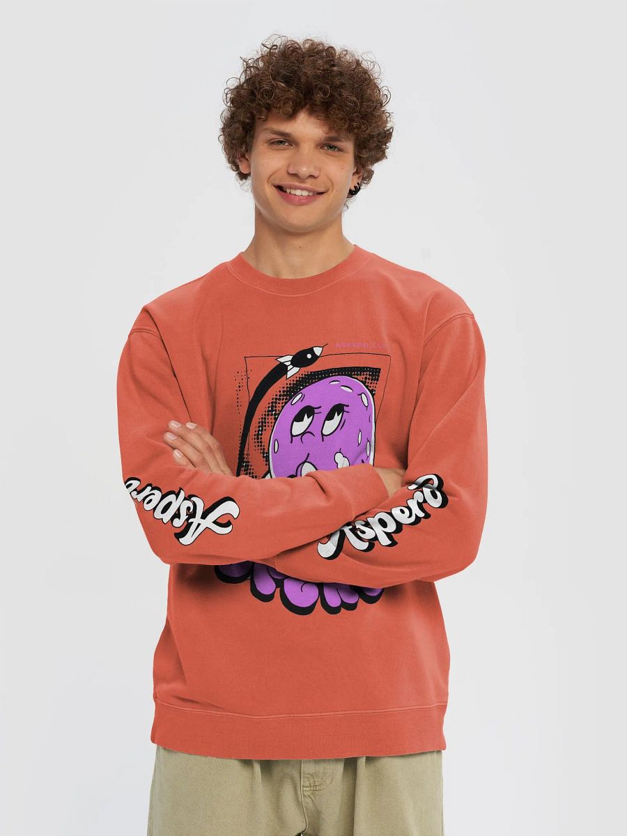 Moon Aspero Independent Trading Co. Unisex Midweight Pigment Dyed Sweatshirt product image (3)