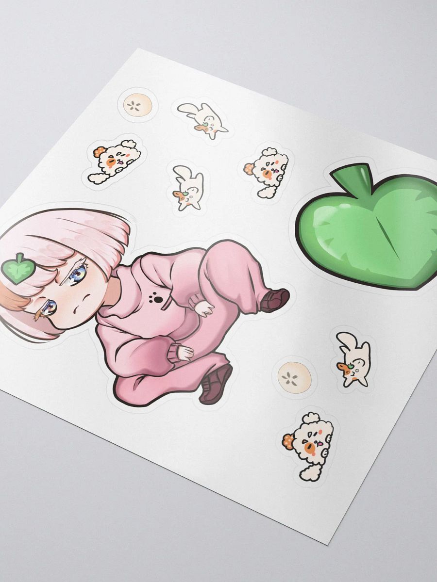 Squatting & Leaf Stickers product image (3)