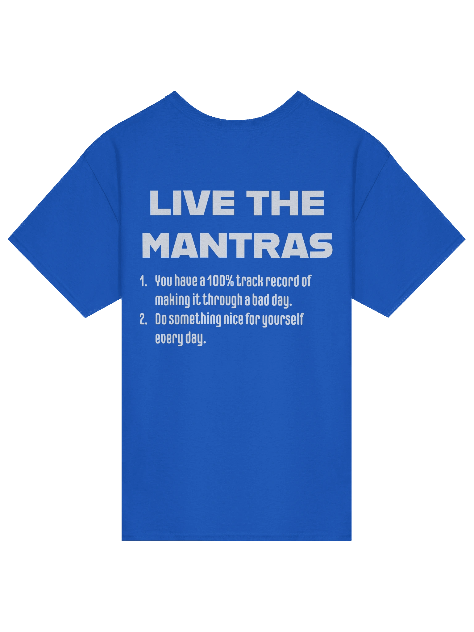 Road Reality LIVE THE MANTRAS Tee product image (1)