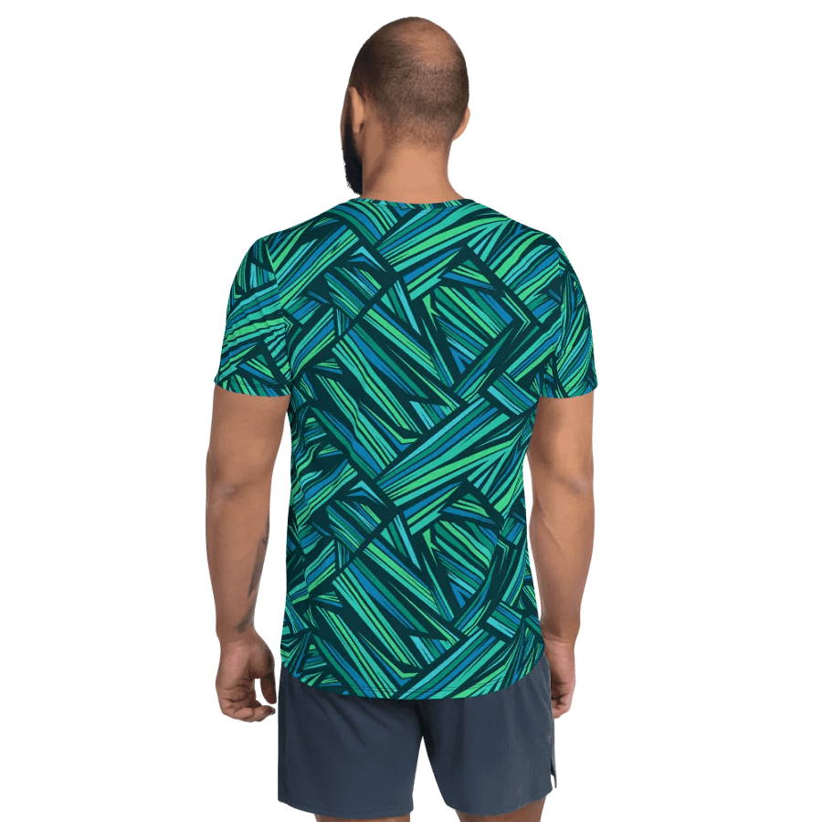 Aqua Angles | Men´s Athletic T-Shirt product image (2)