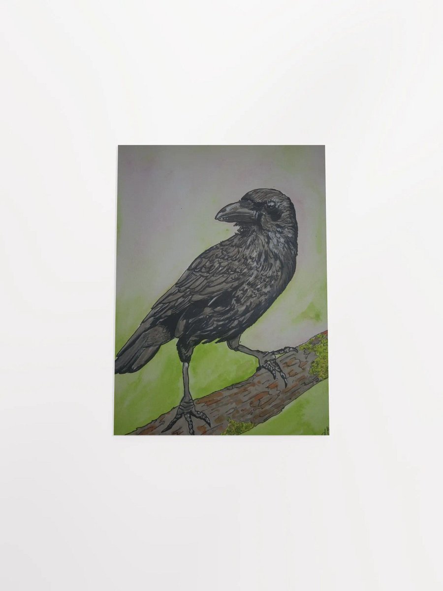 Corvid Series [00] Carrion crow poster print product image (4)