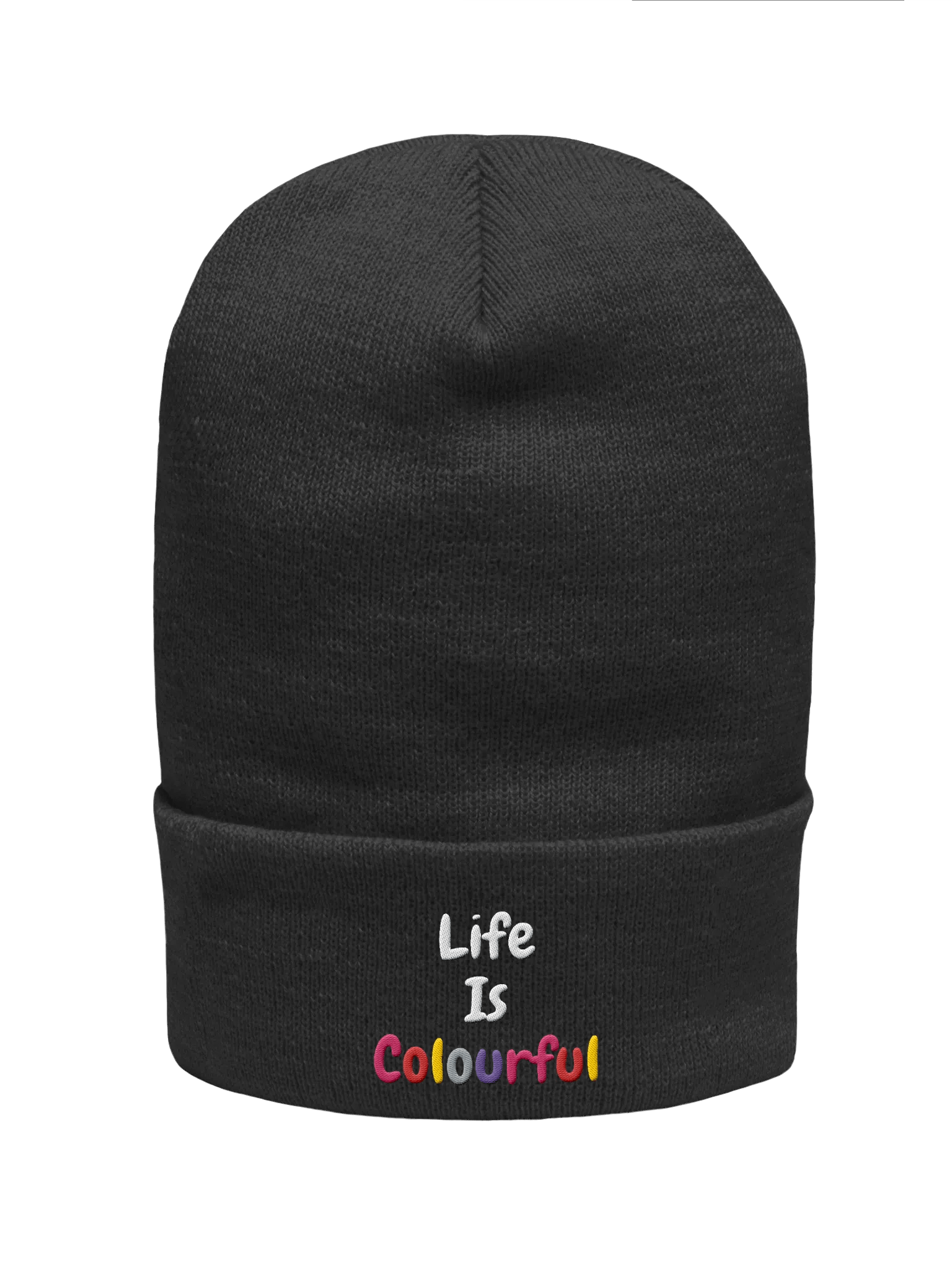 Vivid Vibes Cuffed Beanie product image (2)