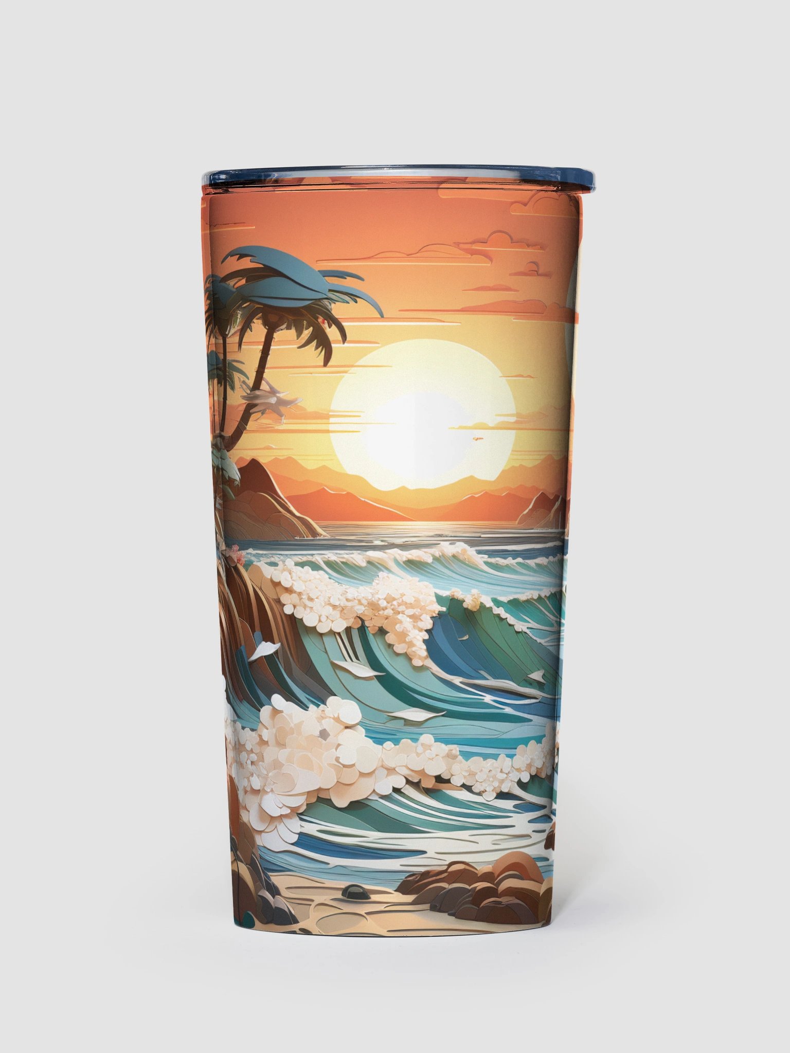 Celestial Sunset Stainless Steel Tumbler product image (1)