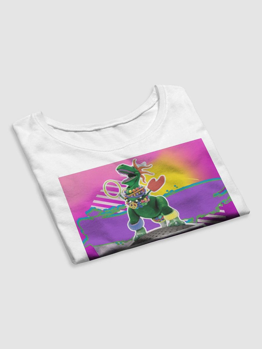Partysaurus Rex Crop Top Tee product image (4)