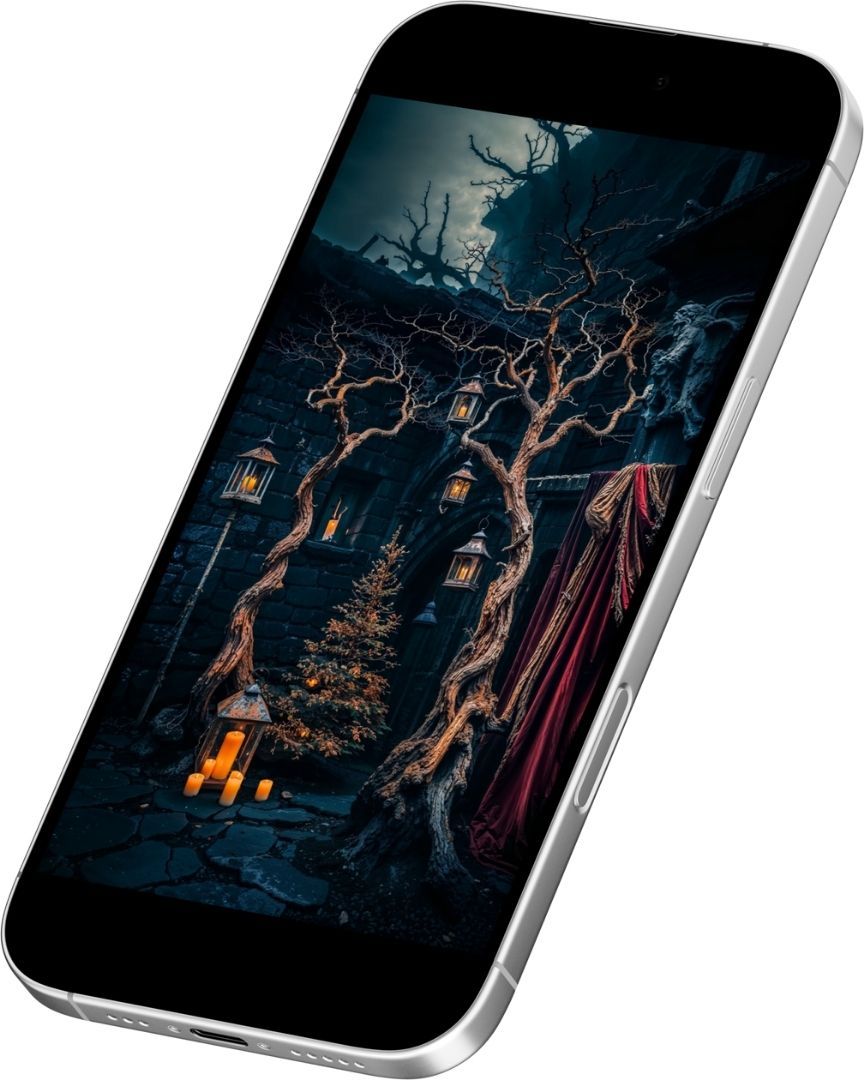 Lantern Grove Phone Wallpaper product image (2)