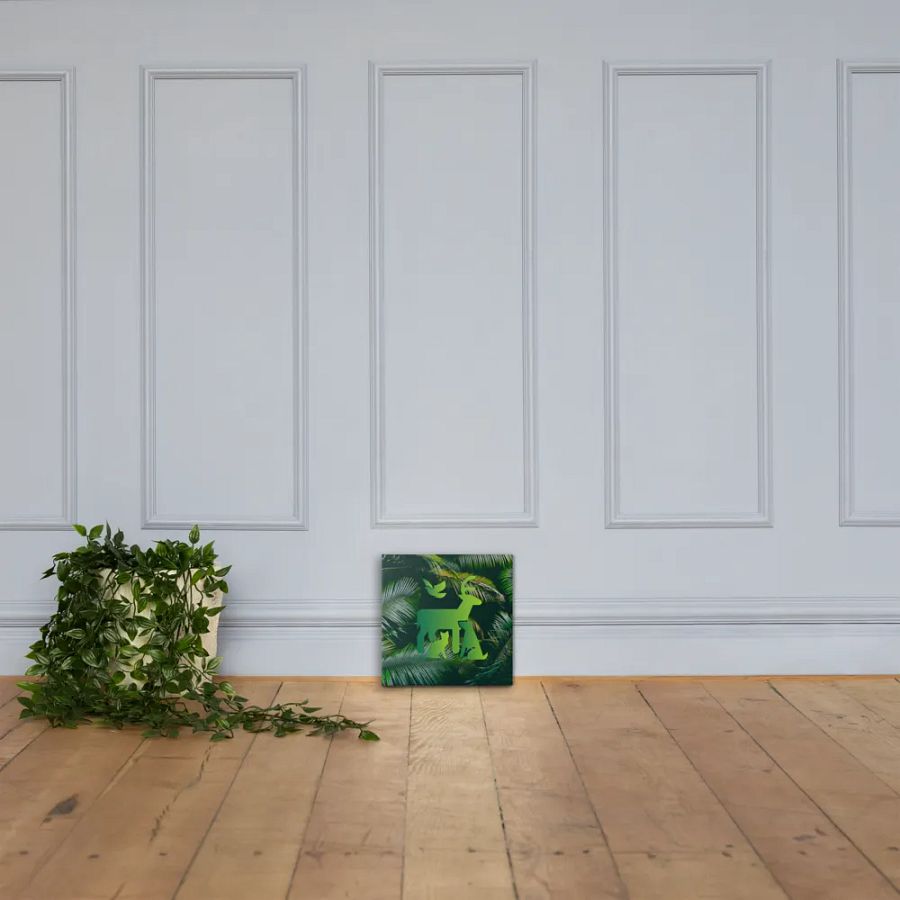 Endangered Species - Mexico - Tropical Mystery Green Logo Canvas Art product image (5)