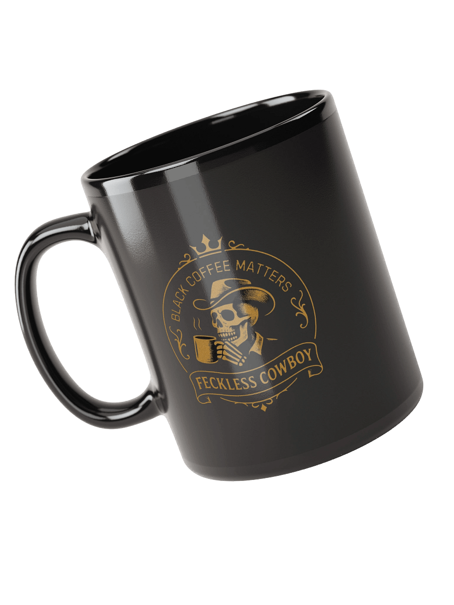 Black Coffee Feckless Cowboy Mug product image (5)