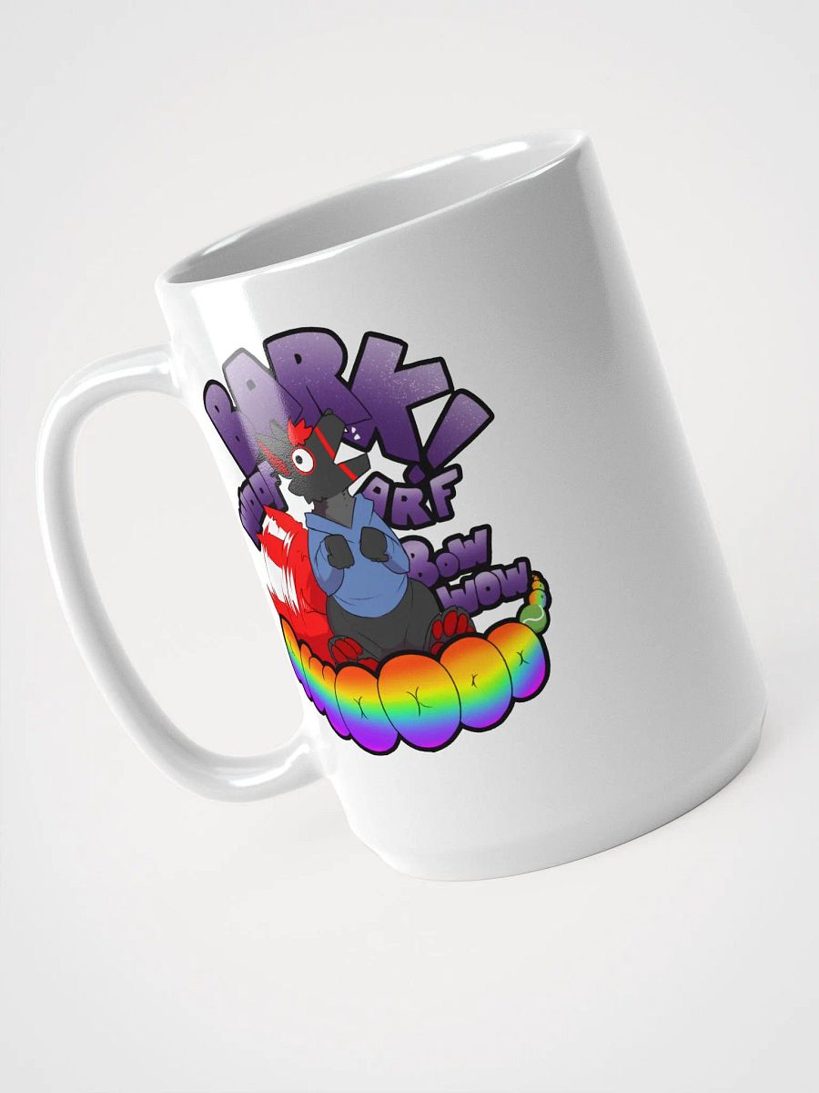 Barking White Glossy Mug product image (3)