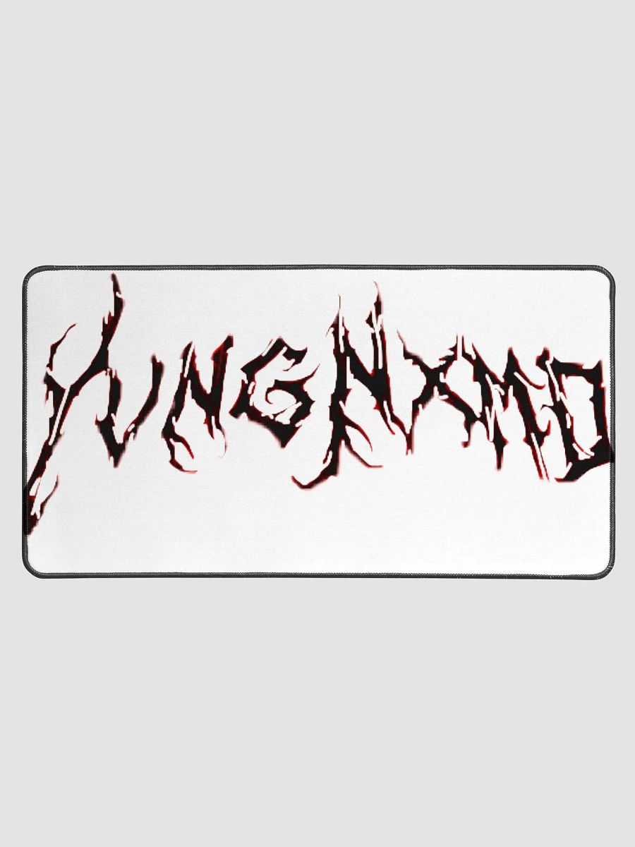 YvngNxmd Script Logo Desk Mat product image (1)