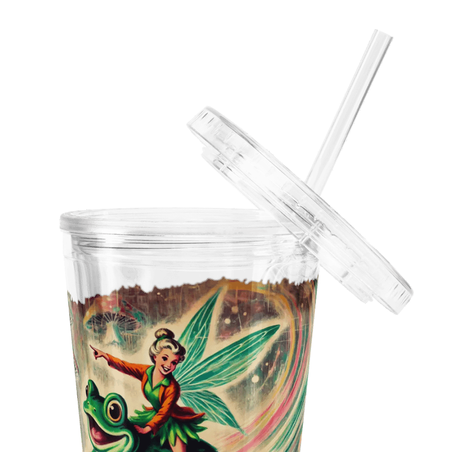 Enchanted Frog Fairy 16 oz Double Wall Insulated Tumbler product image (5)
