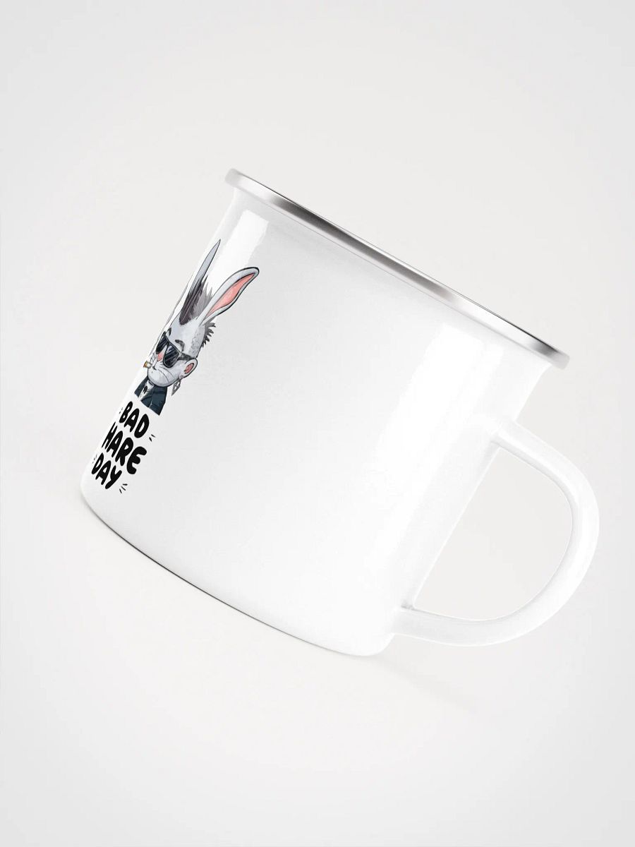 Bad Hare Day Enamel Mug product image (5)