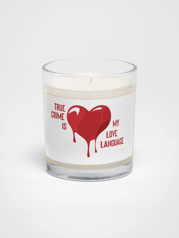 True Crime Is My Love Language Candle product image (1)