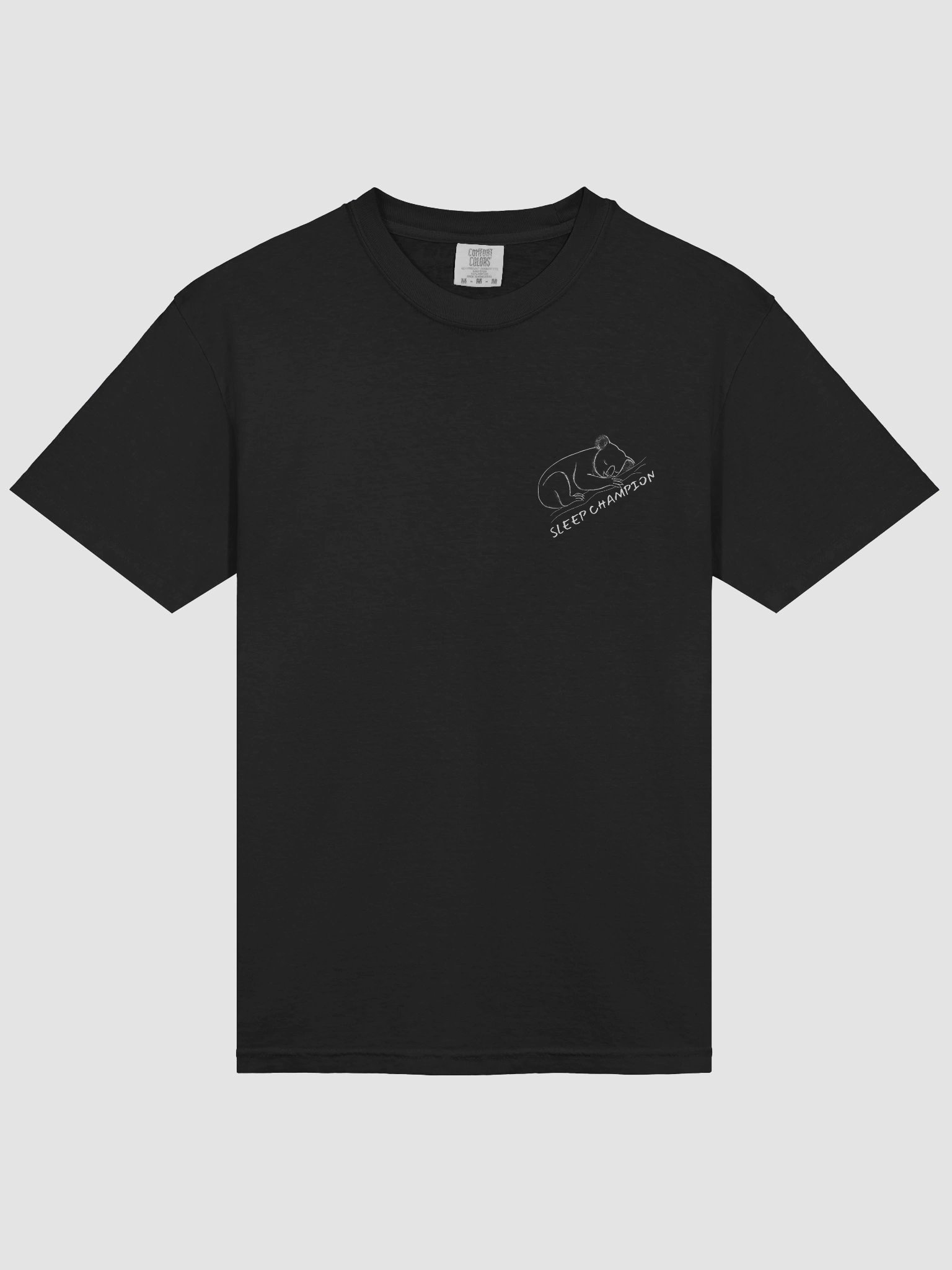 Sleep Champion – Cozy Koala Nature Tee - Small image design product image (5)