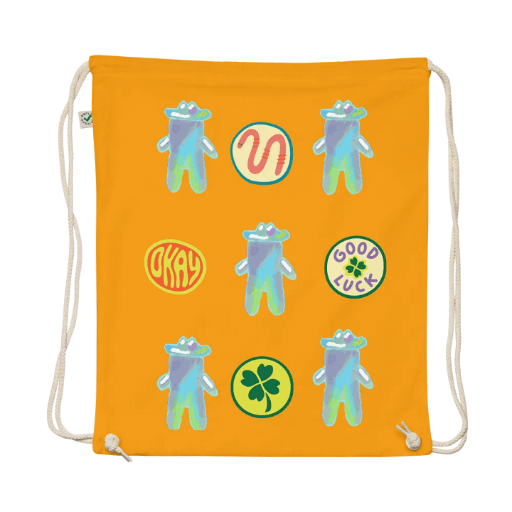 Bubble Buddy drawstring bag product image (3)