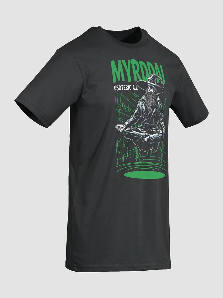 MYRDDAI: 90s Retro Cyberpunk Style with Back Logo - Men's Premium Tee product image (2)