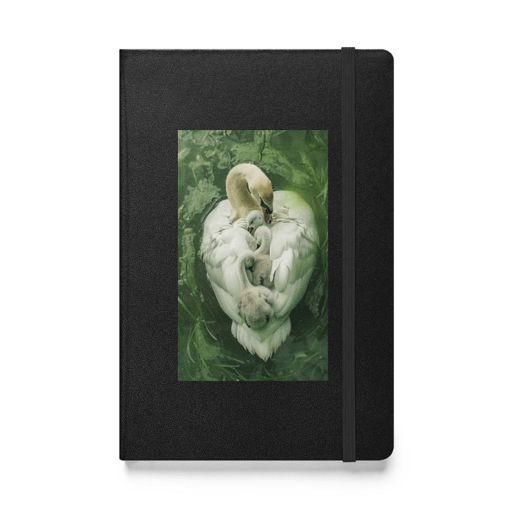 Swan Serenity Hardcover Notebook product image (1)