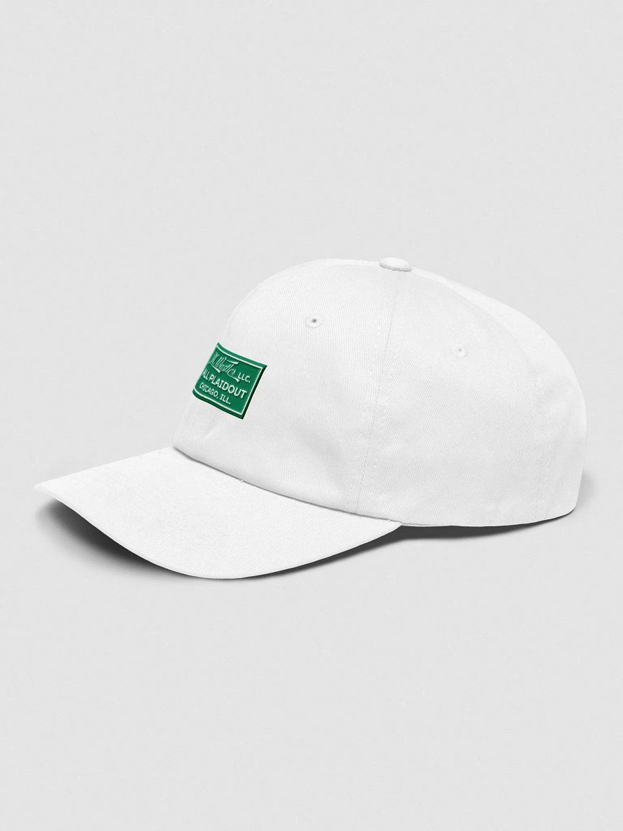 Green and White Label Dad Hat product image (75)