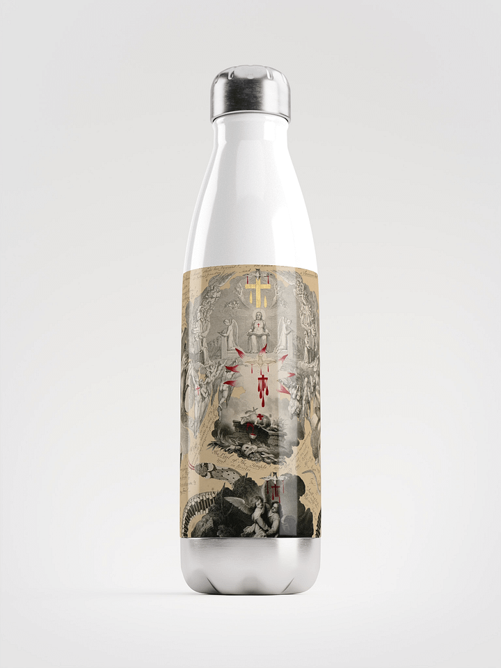 Victorian Blood Book. Stainless Steel Water Bottle product image (1)
