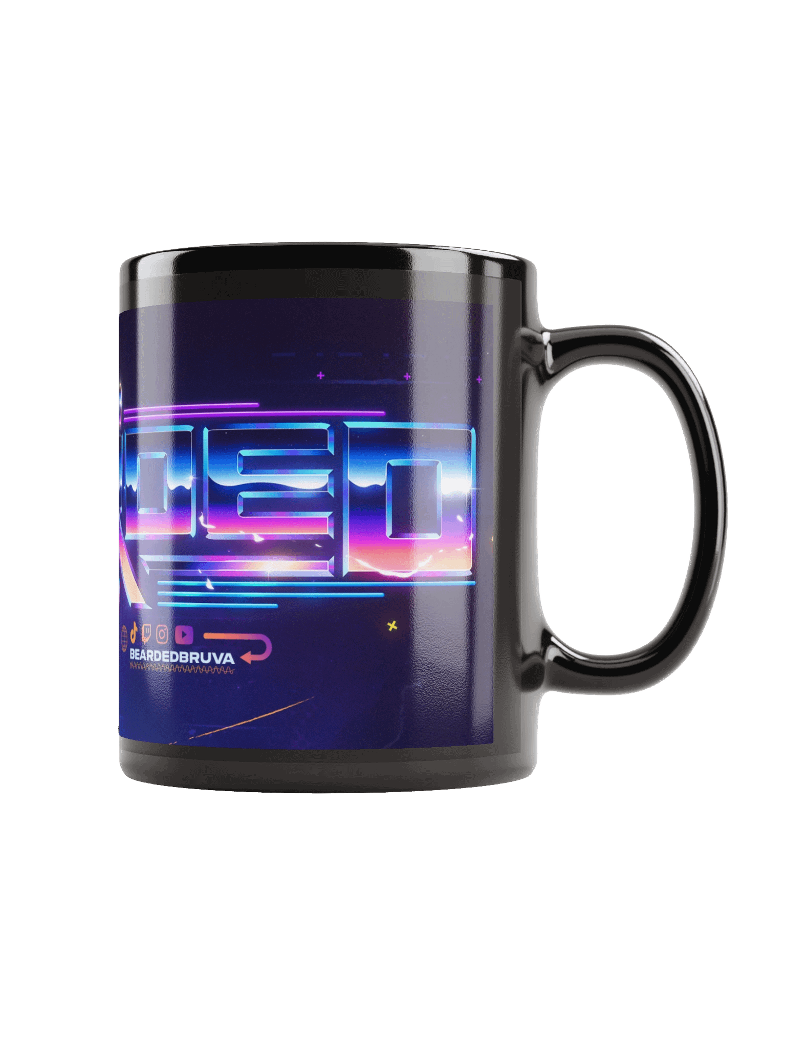 Neon BeardedBruva Mug product image (1)