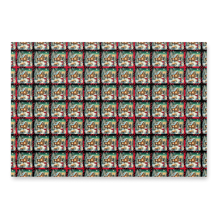 Wonderland Glow Wrapping Paper - Winter 2024 product image (1)