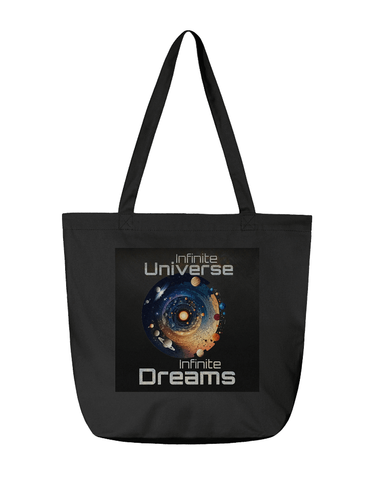 Cosmic Horizons - Infinite Universe Infinite Dreams – Organic Cotton Tote Bag (Standard) product image (2)