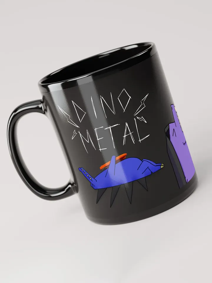 Dino Metal Black Mug product image (1)