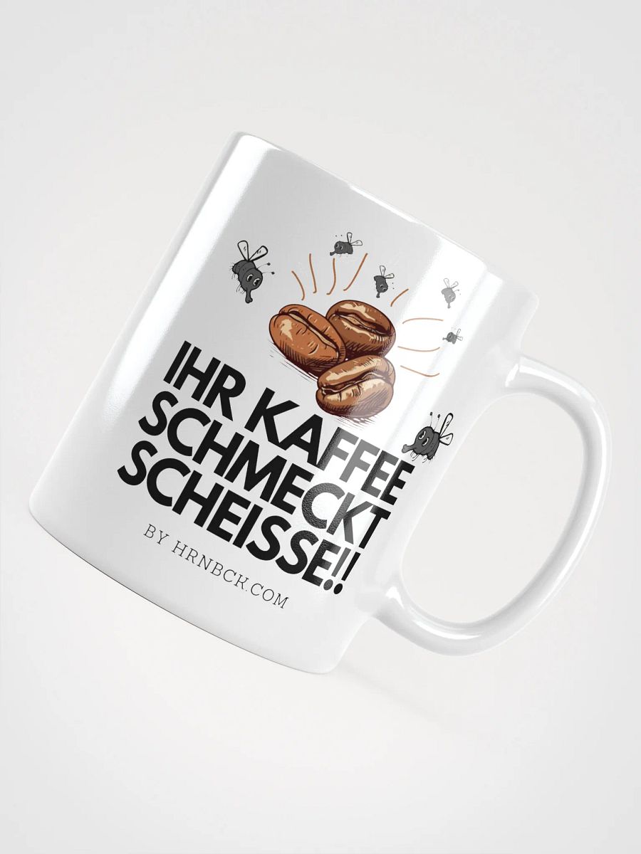 HRNBCK MUG - Scheiss Kaffee White Edition product image (10)