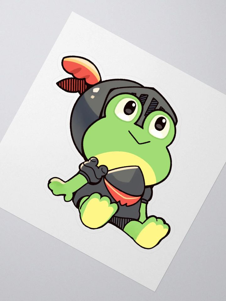 Sittin' Croak Sticker product image (2)