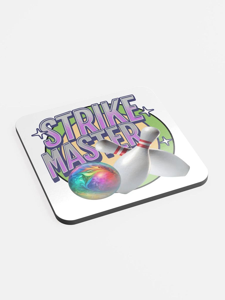 Strike Master Bowling Cork Coaster product image (2)