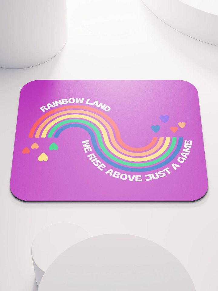 Rainbow Land Mousepad Magenta product image (1)