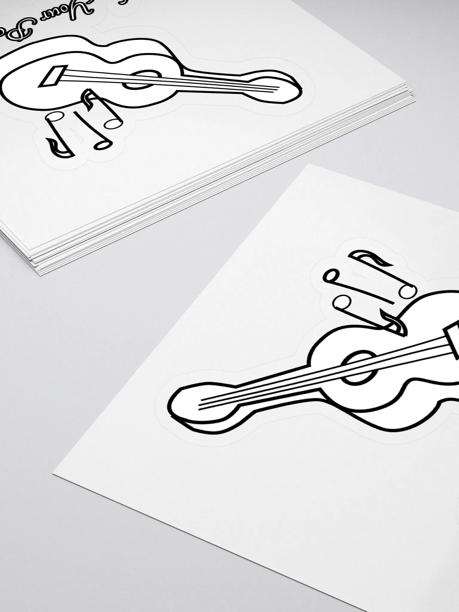 Play Your Passion Guitar Sticker product image (4)