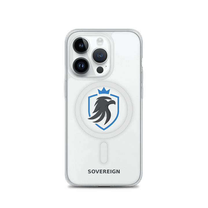 SOVEREIGN Dark MagSafe® Clear Case product image (1)