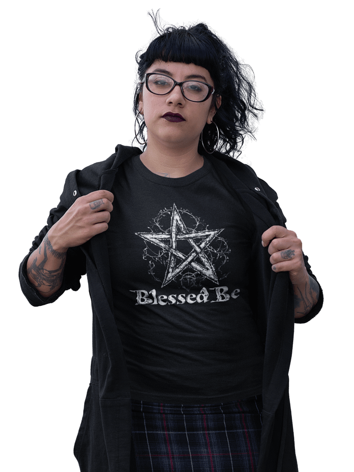 Blessed Be Pentagram - Unisex T-Shirt product image (1)
