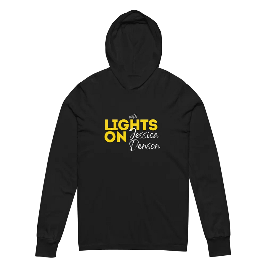 Lights On Long Sleeve Hooded Tee - Colors product image (2)