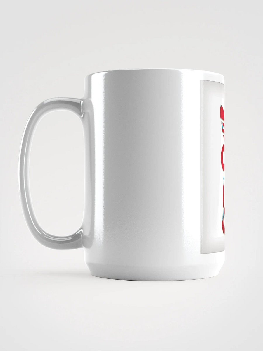 Peeling Effect adidas Logo White Glossy Mug product image (6)
