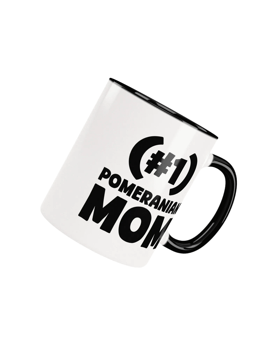 #1 Pomeranian Mom Pick-A-Color Mug Great Gift For Mother's Day product image (4)