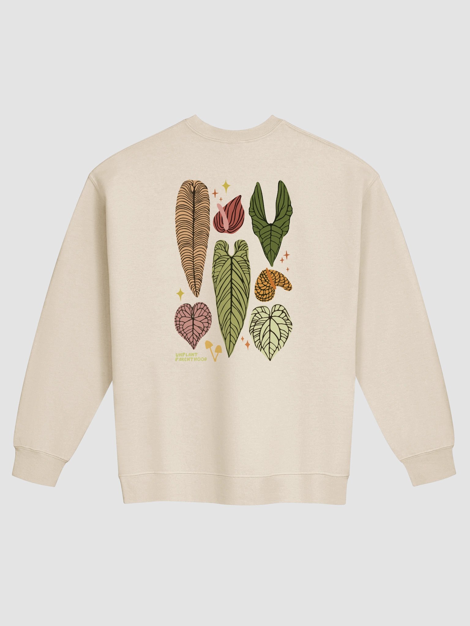 ANTHURIUM COLLAGE - Classic Crewneck Sweatshirt product image (2)