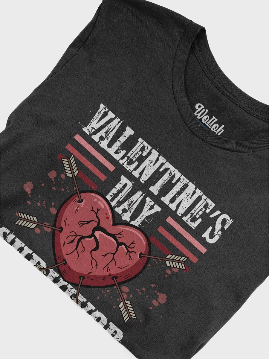 Valentine’s Day Survivor T-Shirt – Anti-love & Grunge Design product image (17)