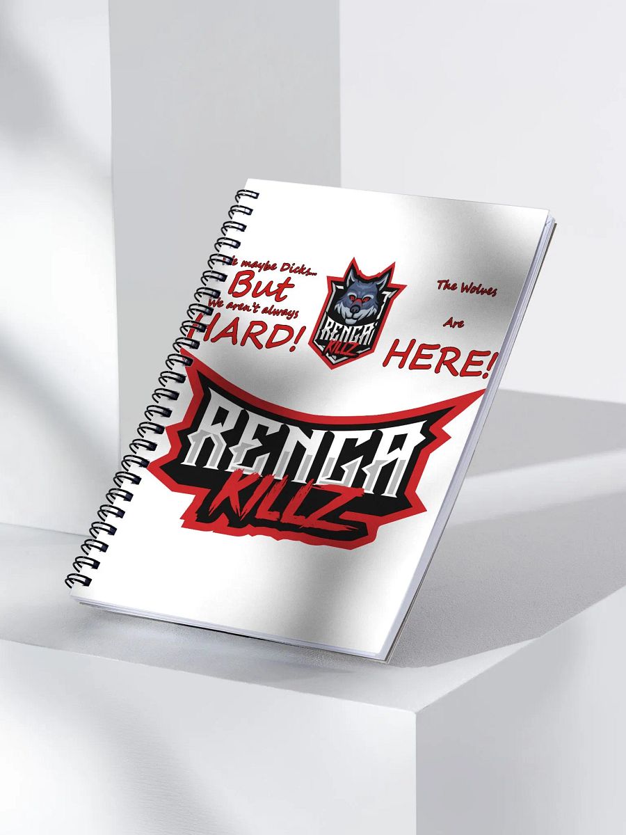 Wolf hard notebook product image (3)