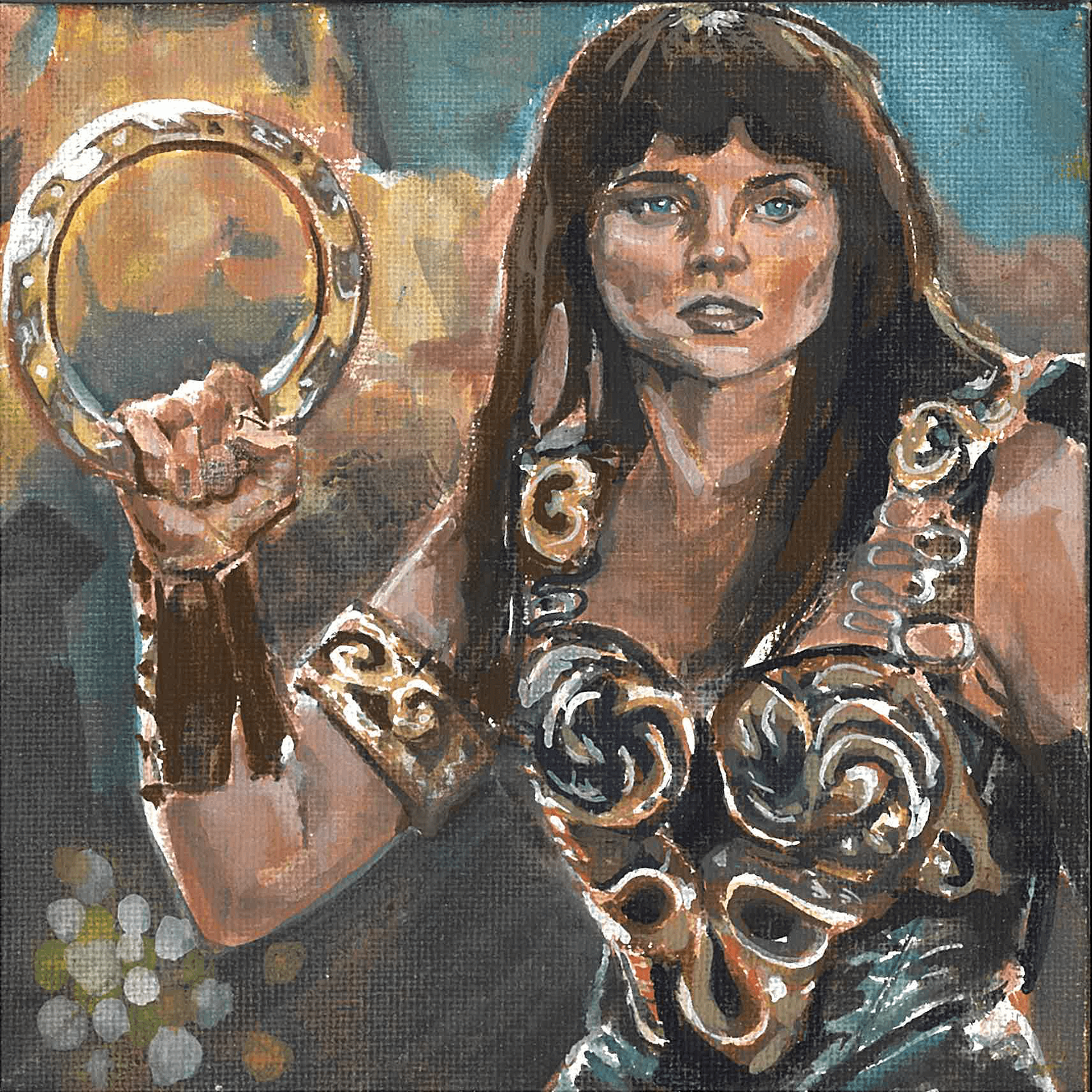 The Warrior Princess - Original Painting product image (1)