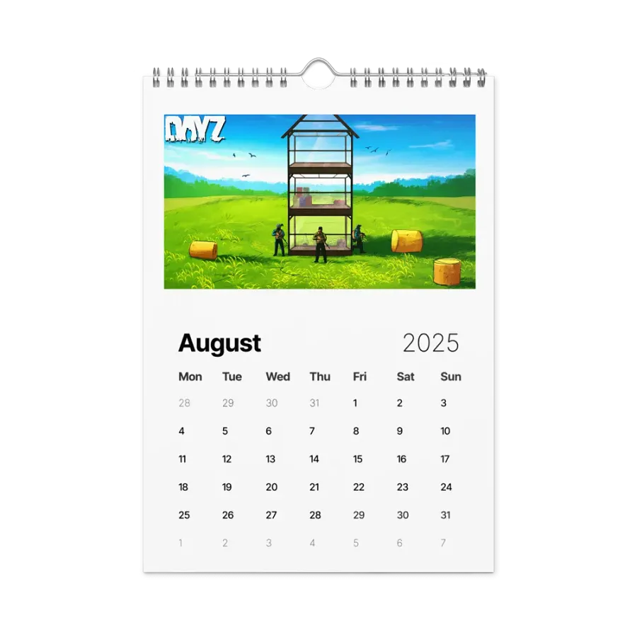 Dayz thumbnail calendar 2025 product image (2)
