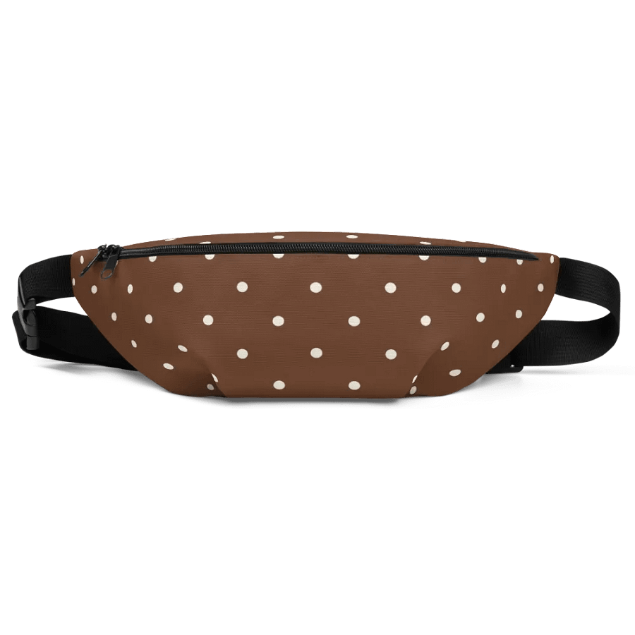 Brown with Cream Dots Fanny Pack product image (1)