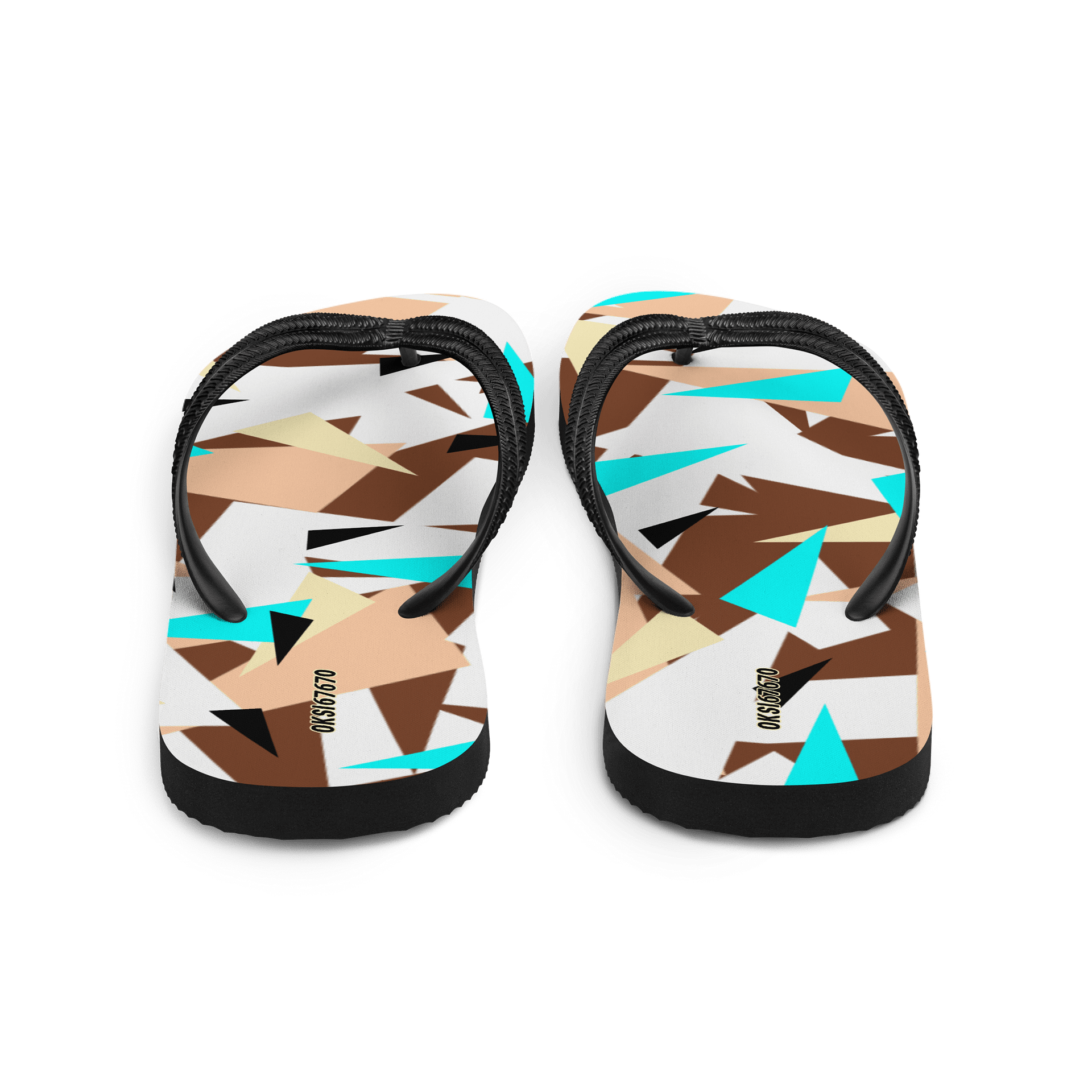 Geometric Bliss Flip-Flops product image (3)