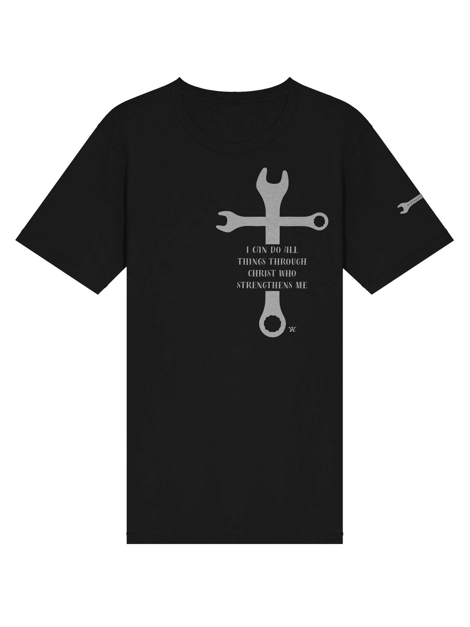 Wrench Cross OTNT Black T-shirt product image (3)